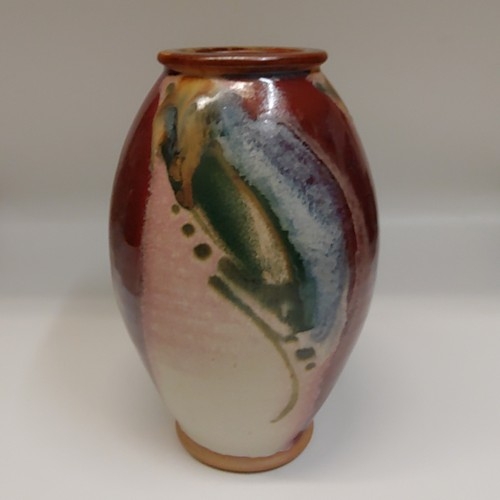 #220724 Vase Rose, Blue, Teal $24 at Hunter Wolff Gallery